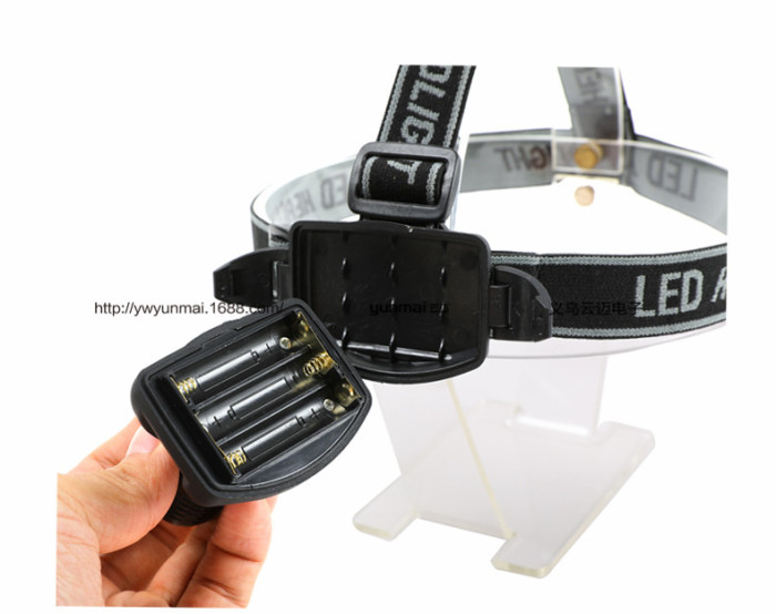XPE mini strong light head light ultra-light hiking outdoor LED headlights 5 battery headlights XPE mini strong light head light ultra-light hiking outdoor LED headlights 5 battery headlights