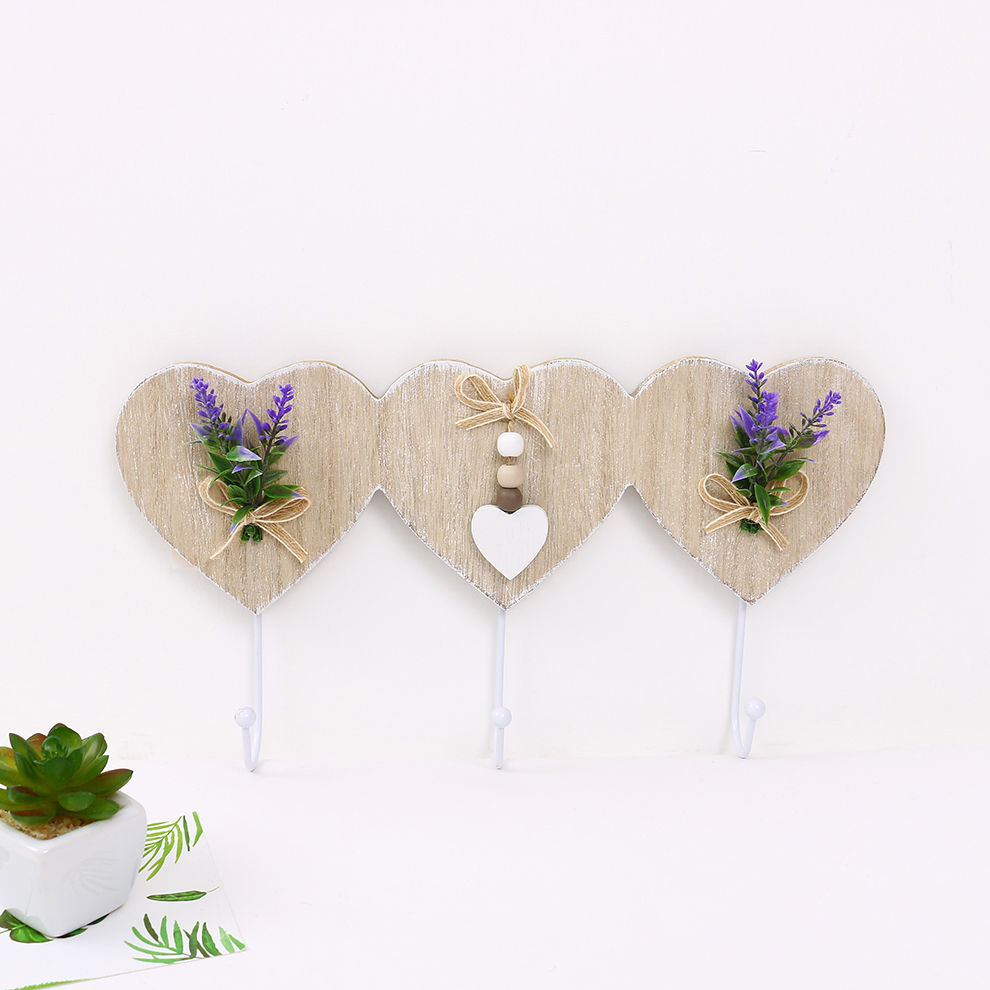 Car Love Hook Wall Home Wooden Children&#039;s Room Wall Creative Storage Hook Children&#039;s Room Storage Rack