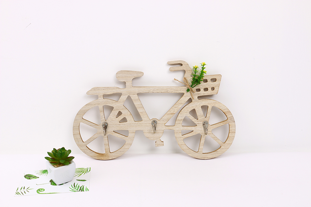 Car Love Hook Wall Home Wooden Children's Room Wall Creative Storage Hook Children's Room Storage Rack