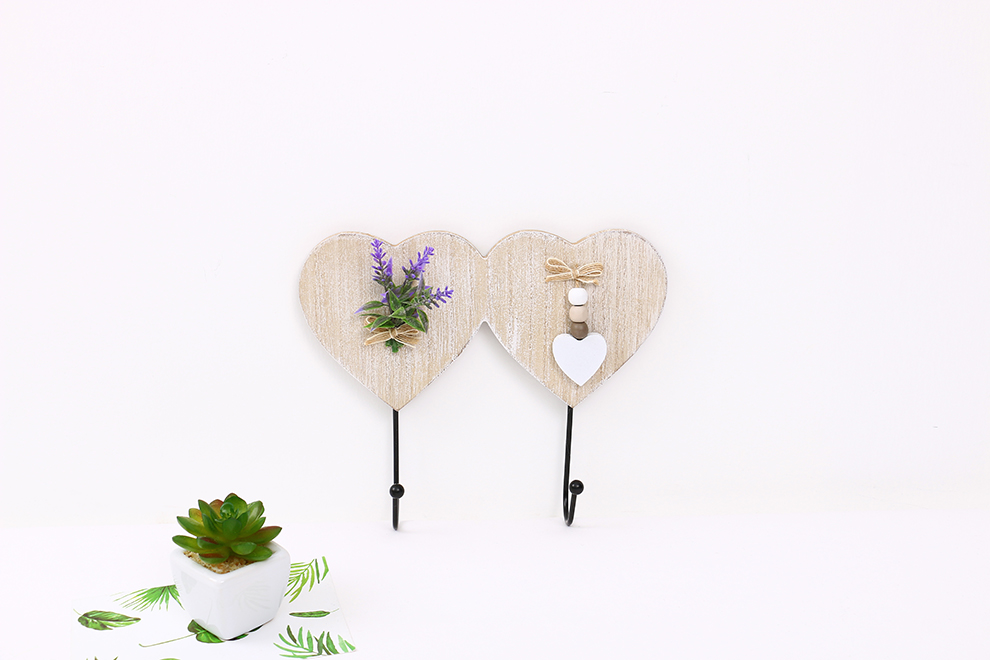 Car Love Hook Wall Home Wooden Children's Room Wall Creative Storage Hook Children's Room Storage Rack