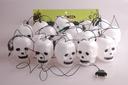 Halloween Pumpkin string lights glowing ghost headlights headlight plastic ghost skull string lights