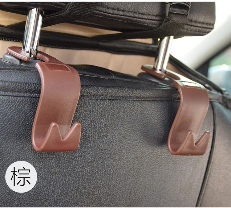Cross-Border Creative Multi-Functional Car Interior Hook Seat Back Hidden Storage Rack Detachable Multiple Wholesale