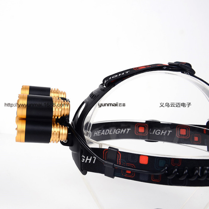 New 5LED headlamps T6 light headlights 5 lights aircraft lights headlights zoom super bright miner's lamp New 5LED headlamps T6 light headlights 5 lights aircraft lights headlights zoom super bright miner's lamp