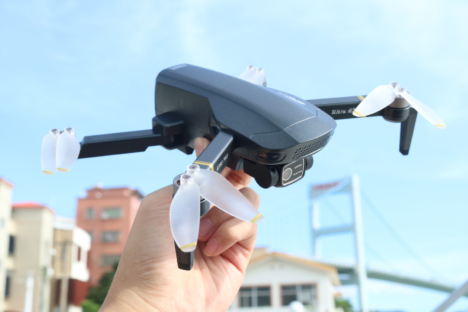 HD Brushless Drone for Aerial Photography High Endurance GPS Electrical Adjustment Quadcopter Professional Edition Telecontrolled Toy Aircraft