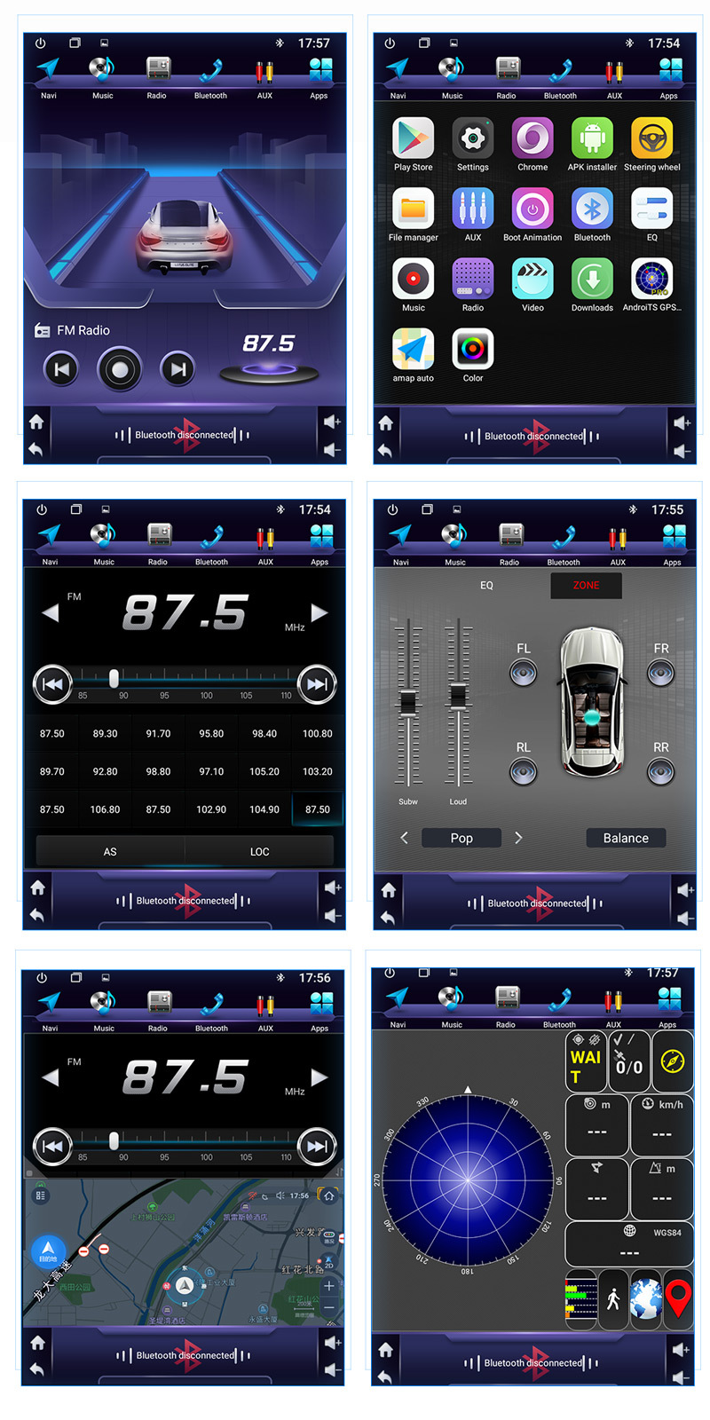 Car Modification Android Universal Machine Navigation Navigation All-in-One Machine MP5 In-Vehicle GPS9.7 2.5D Car Modification Android Universal Machine Navigation Navigation All-in-One Machine MP5 In-Vehicle GPS9.7 2.5D