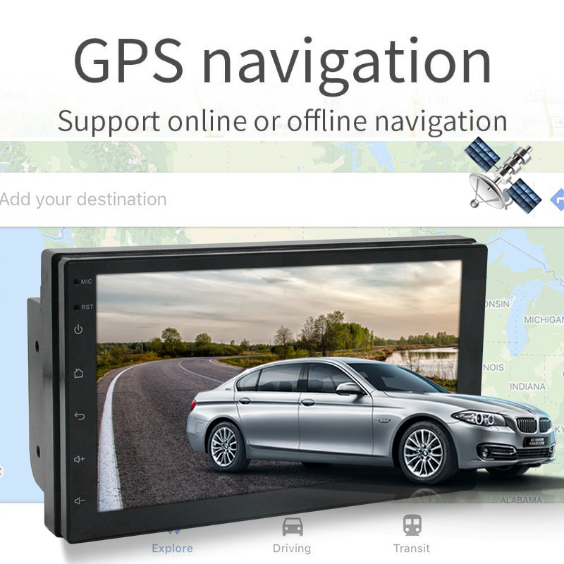 New Car 7-Inch Android Universal Navigation MP5 Player GPS All-in-One Navigation Machine Mp3mp4 Radio New Car 7-Inch Android Universal Navigation MP5 Player GPS All-in-One Navigation Machine Mp3mp4 Radio