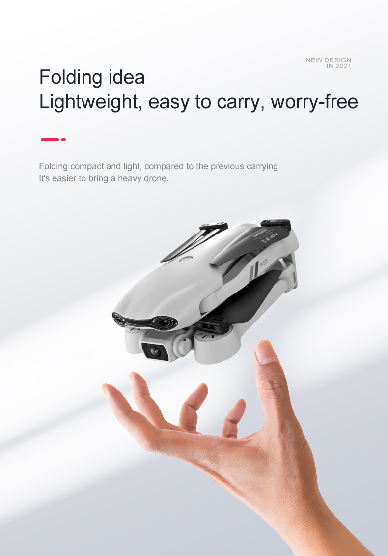 F10 Folding GPS UAV Aerial Photography Dual Intelligent Positioning Return Four-Axis Aircraft Professional Cross-Border Remote Control Aircraft