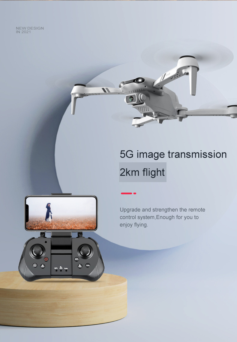 F10 Folding GPS UAV Aerial Photography Dual Intelligent Positioning Return Four-Axis Aircraft Professional Cross-Border Remote Control Aircraft