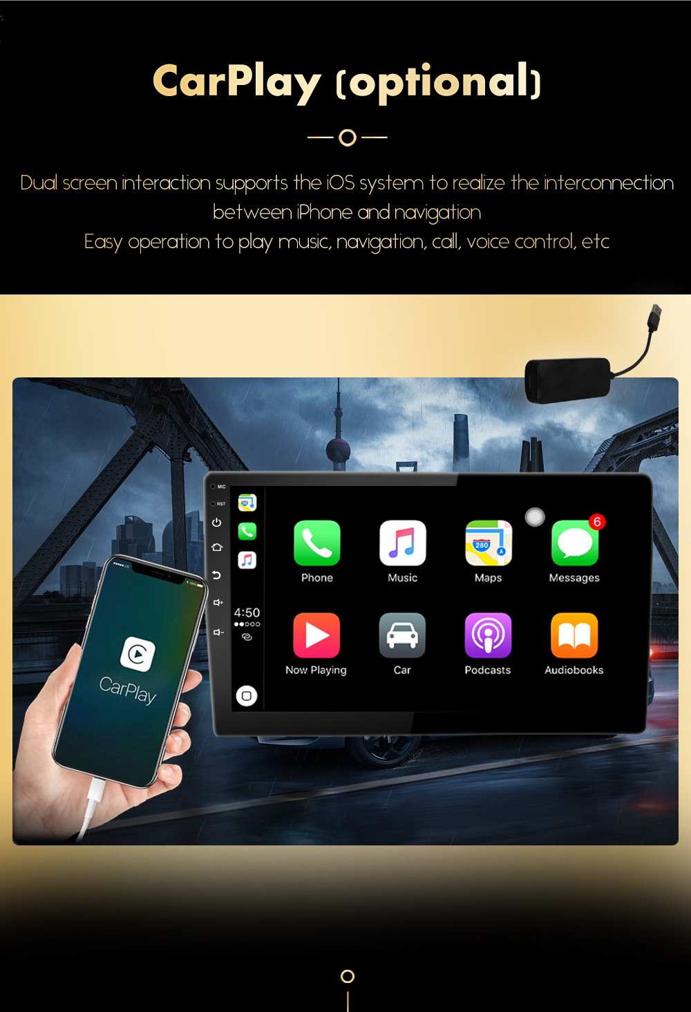 Applicable to Honda Old Civic Siming AllinOne Navigation Machine Car GPS Large Screen Android System AllinOne Machine Applicable to Honda Old Civic Siming AllinOne Navigation Machine Car GPS Large Screen Android System AllinOne Machine
