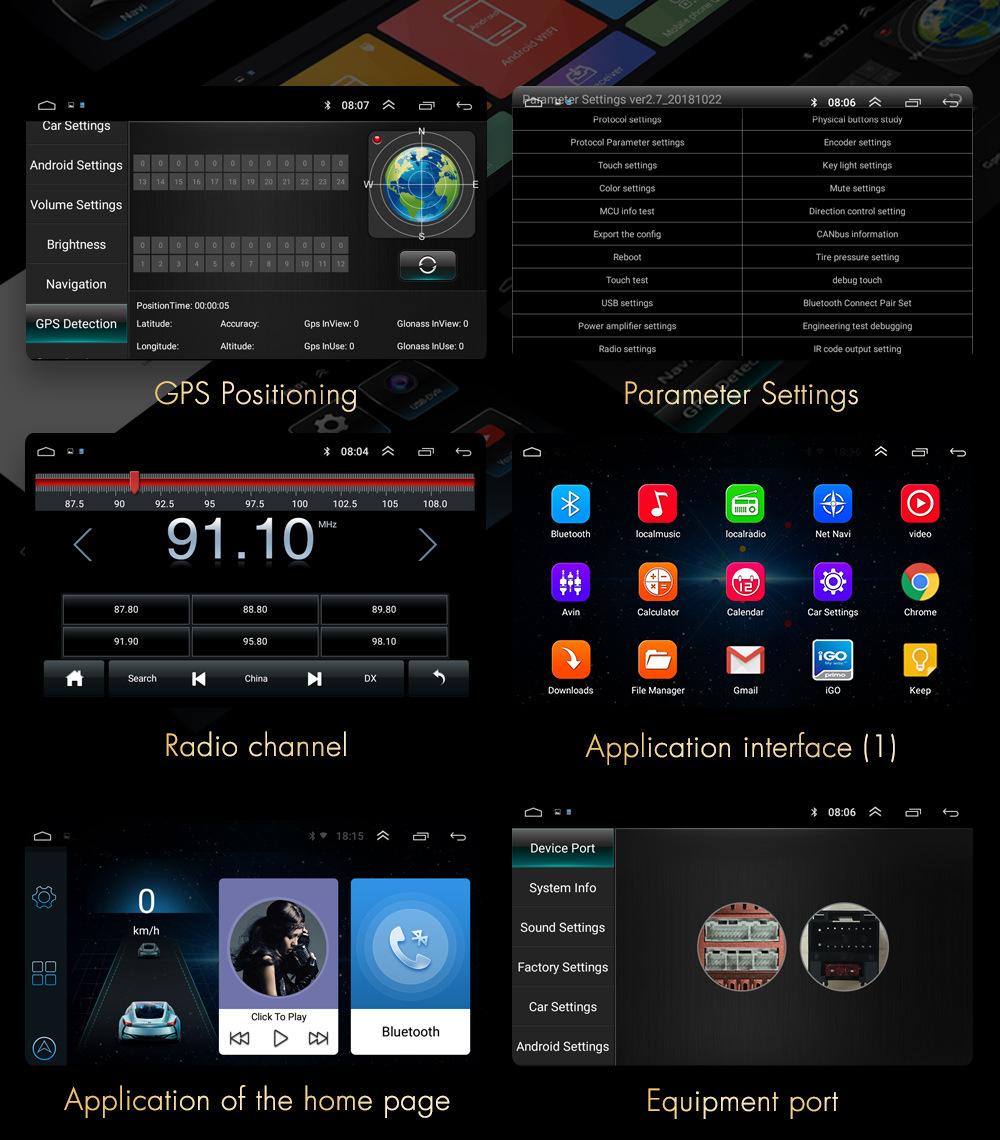 Applicable to Honda Old Civic Siming AllinOne Navigation Machine Car GPS Large Screen Android System AllinOne Machine Applicable to Honda Old Civic Siming AllinOne Navigation Machine Car GPS Large Screen Android System AllinOne Machine