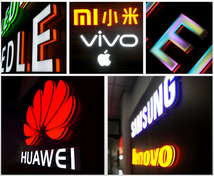 Led injection module factory wholesale 3led 1.5W12V customize logo backlight for advertising sign motorcycle car light 