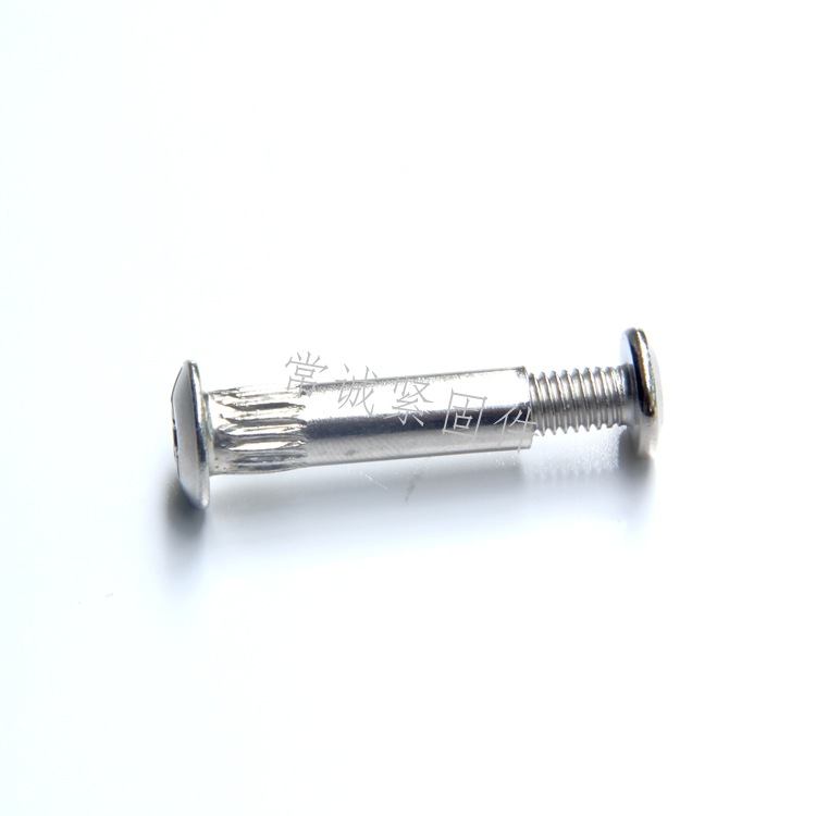 Knurling Side Lock Nut Cross Combination Connection Butt Screw Pair Knock Plywood Nut Push Pin Side Lock Nut