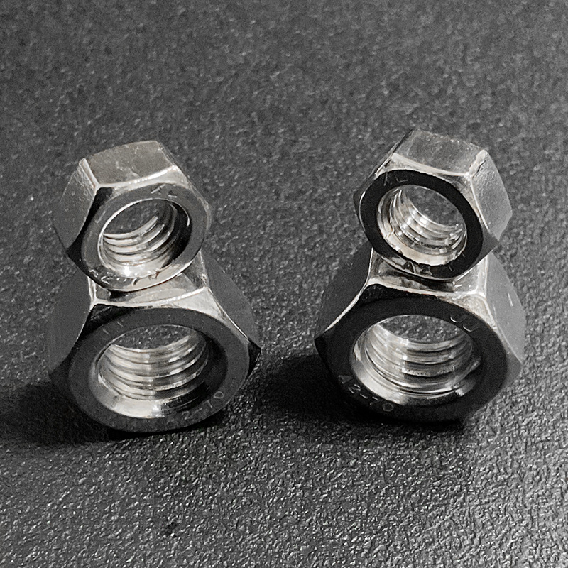 201 Stainless Steel British Hexagon Nut Stainless Steel American Screw Anti-Corrosion Wear-Resistant Factory in Stock