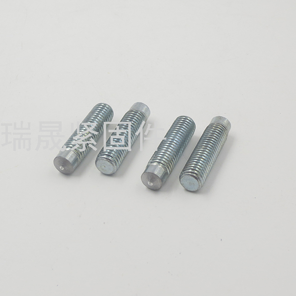 PD Type Carbon Steel Copper Plated Thread Welding Stud, Carbon Steel Internal Thread Welding Screw, Welding Nut