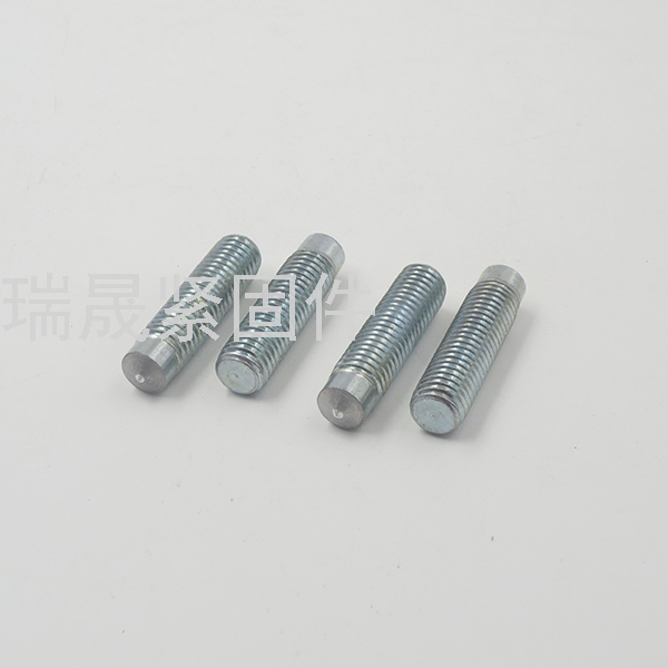 PD Type Carbon Steel Copper Plated Thread Welding Stud, Carbon Steel Internal Thread Welding Screw, Welding Nut