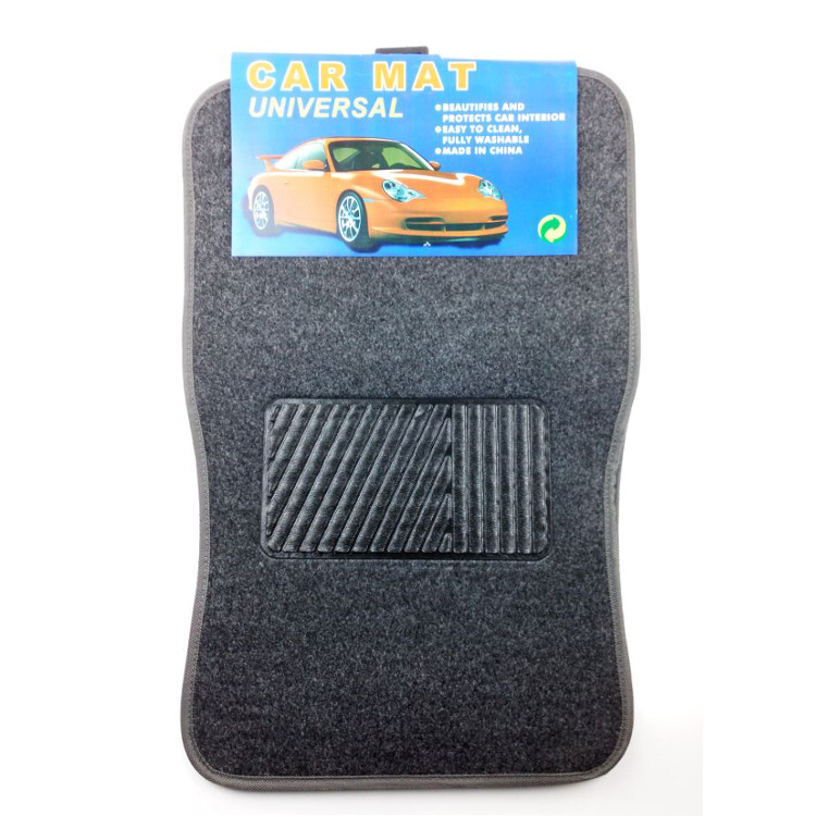 PVC Flocking Wire Loop Foot Mat Car Interior Design Supplies Embroidered Printed Logo Car Universal Foot Pad PVC Flocking Wire Loop Foot Mat Car Interior Design Supplies Embroidered Printed Logo Car Universal Foot Pad
