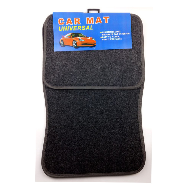 PVC Flocking Wire Loop Foot Mat Car Interior Design Supplies Embroidered Printed Logo Car Universal Foot Pad PVC Flocking Wire Loop Foot Mat Car Interior Design Supplies Embroidered Printed Logo Car Universal Foot Pad