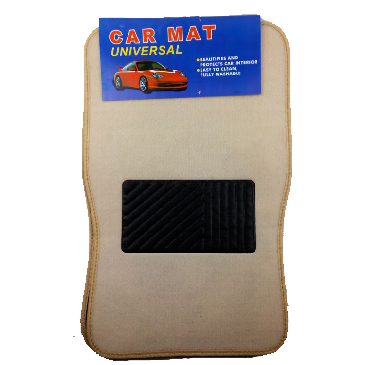 PVC Flocking Wire Loop Foot Mat Car Interior Design Supplies Embroidered Printed Logo Car Universal Foot Pad PVC Flocking Wire Loop Foot Mat Car Interior Design Supplies Embroidered Printed Logo Car Universal Foot Pad