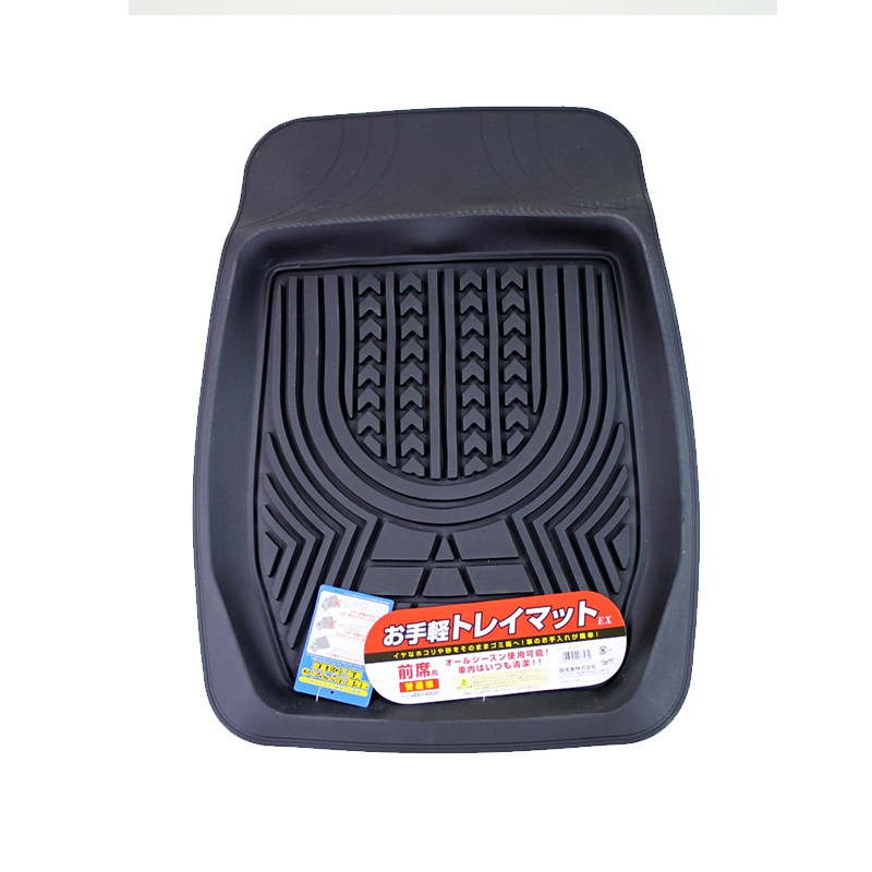 Car PVC Universal Foot Pad Spot Four Seasons Universal Waterproof Non-Slip Car Foot Mat Plastic Wear-Resistant Car Foot Mat