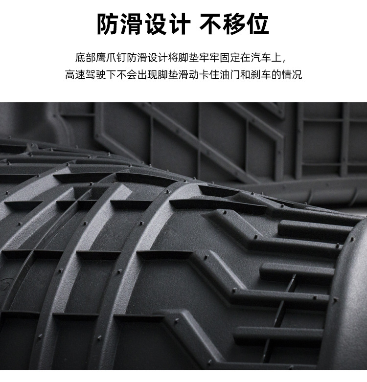 Applicable to Tesla MODEL3 Y All-Weather TPE Trunk Mat Injection Molding Accessories Car Foot Mat Applicable to Tesla MODEL3 Y All-Weather TPE Trunk Mat Injection Molding Accessories Car Foot Mat