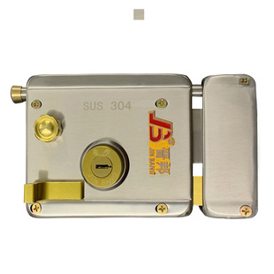 Old-Fashioned Anti-Theft Door Lock Rental House Bedroom Door Lock Stainless Steel Door Iron Door Lock Wholesale Universal Exterior Door Lock