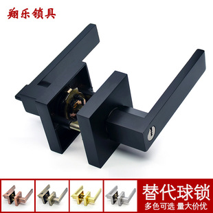 Old-Fashioned Anti-Theft Door Lock Rental House Bedroom Door Lock Stainless Steel Door Iron Door Lock Wholesale Universal Exterior Door Lock