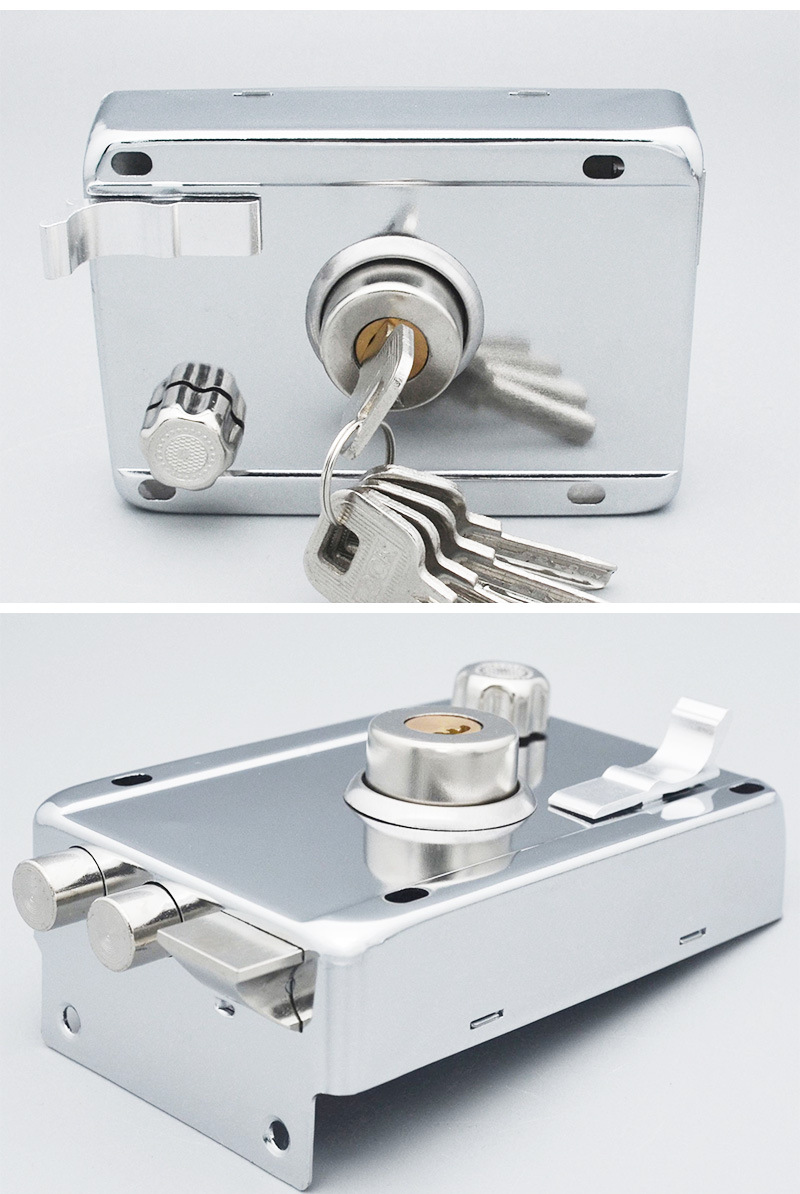 Old-Fashioned Anti-Theft Door Lock Rental House Bedroom Door Lock Stainless Steel Door Iron Door Lock Wholesale Universal Exterior Door Lock