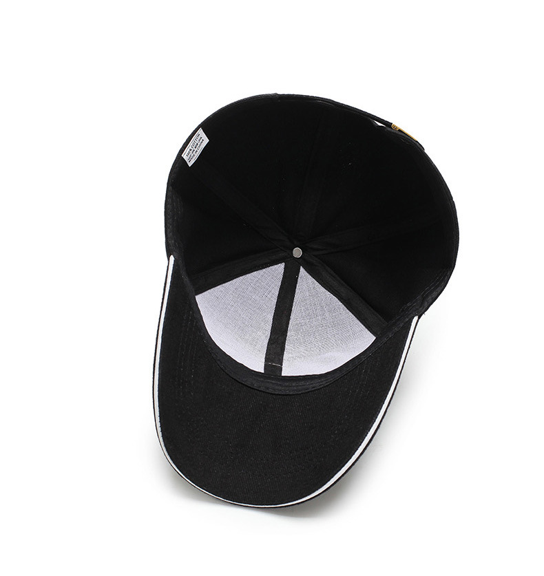 Autumn and Winter Men's Trendy Couple Korean Style Baseball Cap Hip Hop Sandwich Brim Peaked Cap Outdoor Casual Lovers' Hat