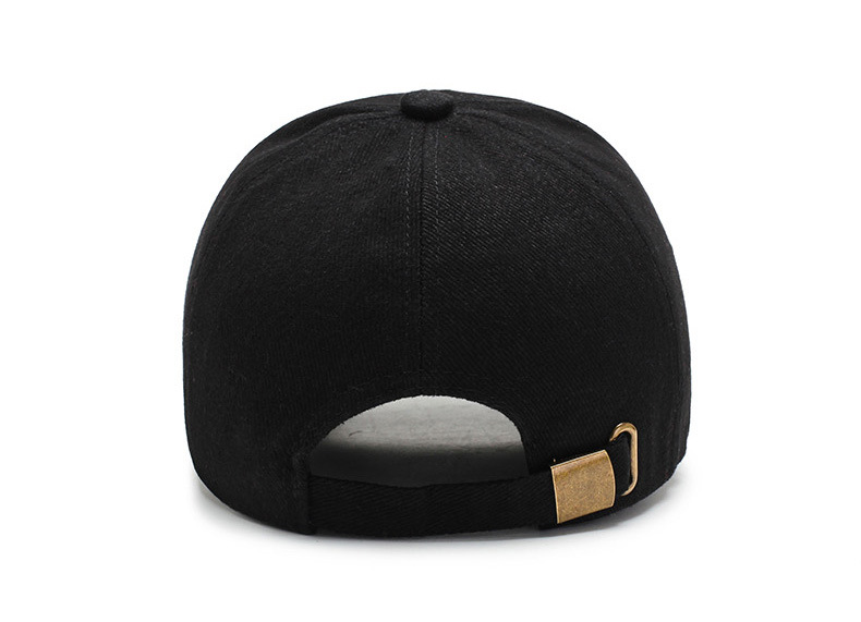 Autumn and Winter Men's Trendy Couple Korean Style Baseball Cap Hip Hop Sandwich Brim Peaked Cap Outdoor Casual Lovers' Hat