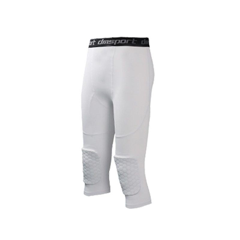 Factory Direct Supply Basketball Kneecap Honeycomb Anti-Collision Cropped Pants Professional Kneecap Sports Supplies Knee Protective Gear Equipment Men