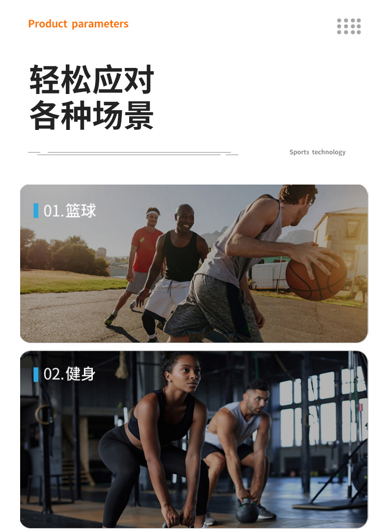 Daifa Cold Protection in Autumn and Winter Mountaineering Kneecap Cycling Running Sports Knitted Lengthened Kneecap Kneecap Kneecap Warm Kneecap