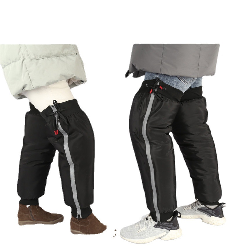 Electric Motorcycle Warm Kneecap Riding Cold-Proof Windproof Knee Pad Leg Zipper Leg Protector Artifact in Stock