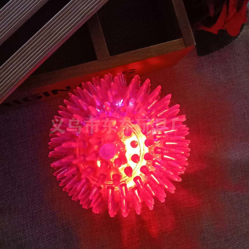 Large Number 10cm Flash Acanthosphere Luminous Band Rope Whistle Squeeze and Sound Massage Ball Voice Elastic Ball Luminous Toys Large Number 10cm Flash Acanthosphere Luminous Band Rope Whistle Squeeze and Sound Massage Ball Voice Elastic Ball Luminous Toys