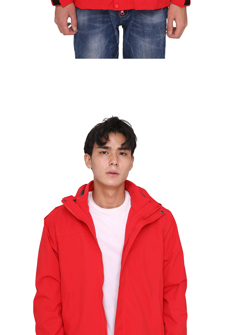 Factory Direct Sales Shell Jacket Male and Female Three in One Outdoor Ski Suit Group Work Uniform Customization Cross-Border Foreign Trade Factory Direct Sales Shell Jacket Male and Female Three in One Outdoor Ski Suit Group Work Uniform Customization Cross-Border Foreign Trade