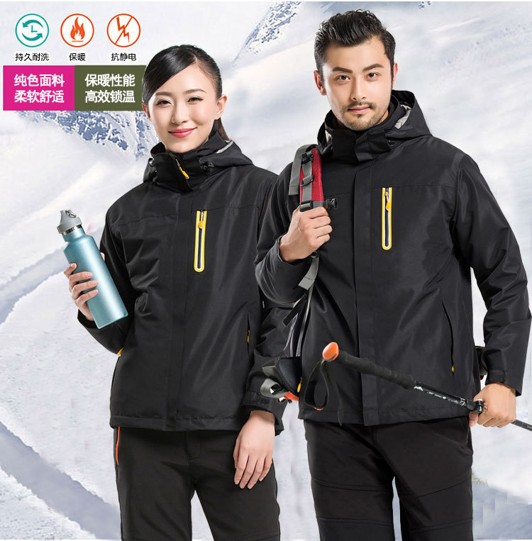 Factory Direct Sales Men's Assault Jacket Three-in-One Couple Windproof Warm Work Clothes Outdoor Sports Two-Piece Set Mountaineering Clothing Factory Direct Sales Men's Assault Jacket Three-in-One Couple Windproof Warm Work Clothes Outdoor Sports Two-Piece Set Mountaineering Clothing