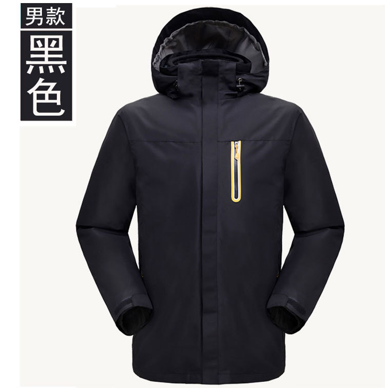 Factory Direct Sales Men's Assault Jacket Three-in-One Couple Windproof Warm Work Clothes Outdoor Sports Two-Piece Set Mountaineering Clothing Factory Direct Sales Men's Assault Jacket Three-in-One Couple Windproof Warm Work Clothes Outdoor Sports Two-Piece Set Mountaineering Clothing