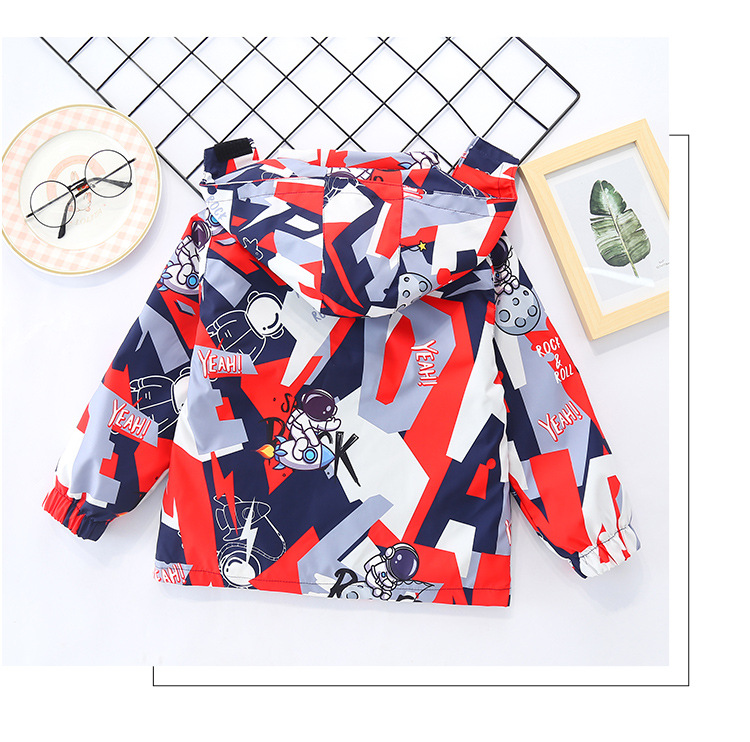 Children's Clothing Boys' Autumn Outdoor Jacket Coat 2021 New Children's Autumn and Winter Detachable Three-in-One Outdoor Jacket Coat