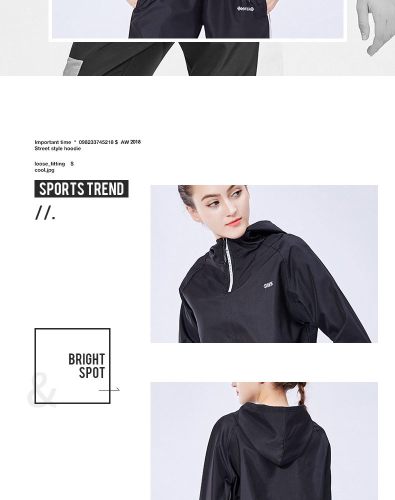 Outdoor wear long-sleeved, loose, casual hooded blazer smock for women's running jacket New fall 2019 outdoor wear long-sleeved, loose, casual hooded blazer smock for women's running jacket Outdoor wear long-sleeved, loose, casual hooded blazer smock for women's running jacket New fall 2019 outdoor wear long-sleeved, loose, casual hooded blazer smock for women's running jacket