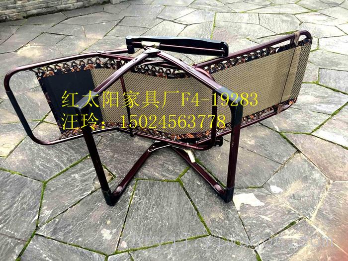 Four chairs oblate tube beach chair chair folding chair chair tessforest steel chair