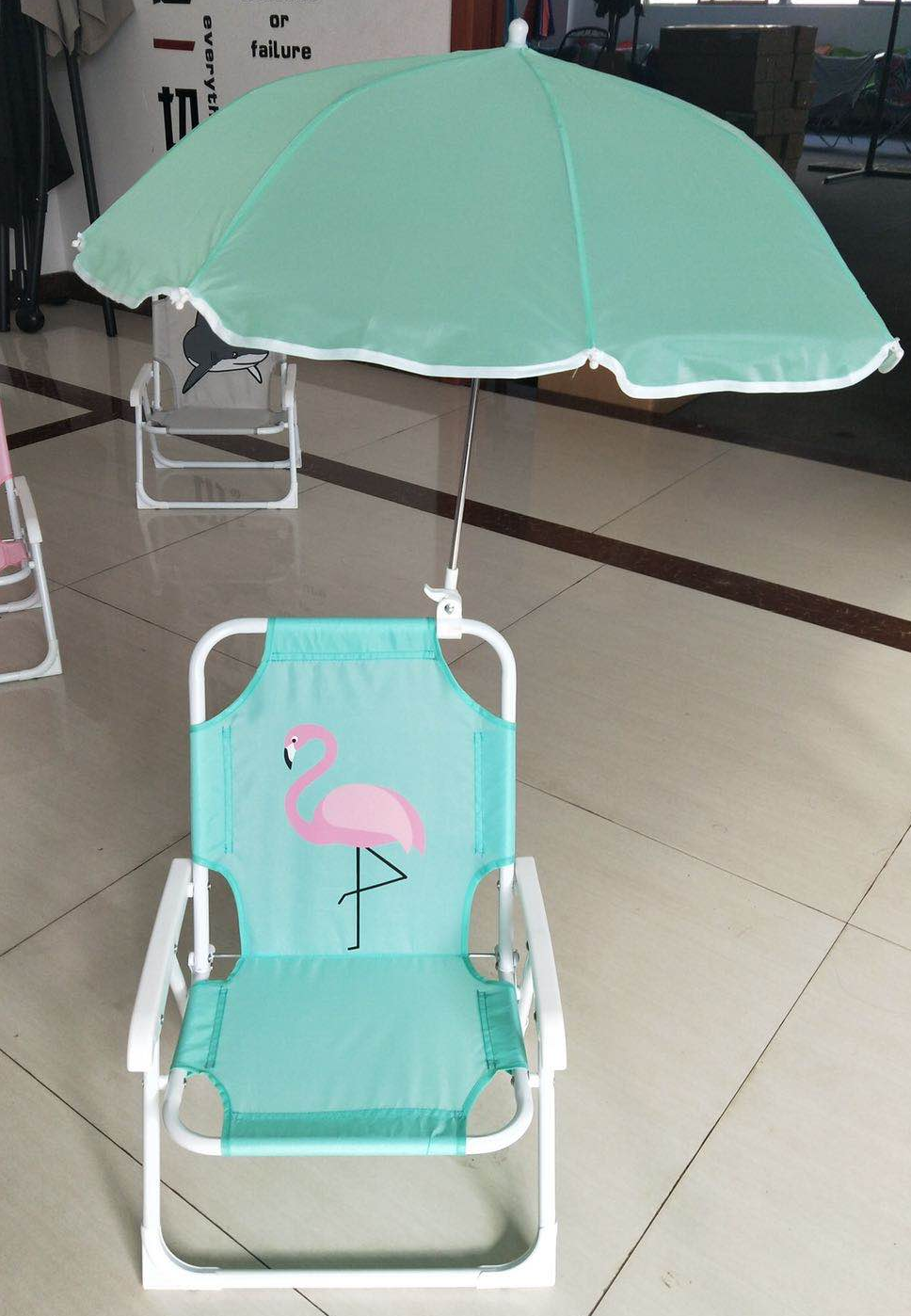 Currently Available Small Chair with Umbrella Cartoon Chair Children&#039;s Folding Chair Leisure Chair Pattern Is Available for Selection