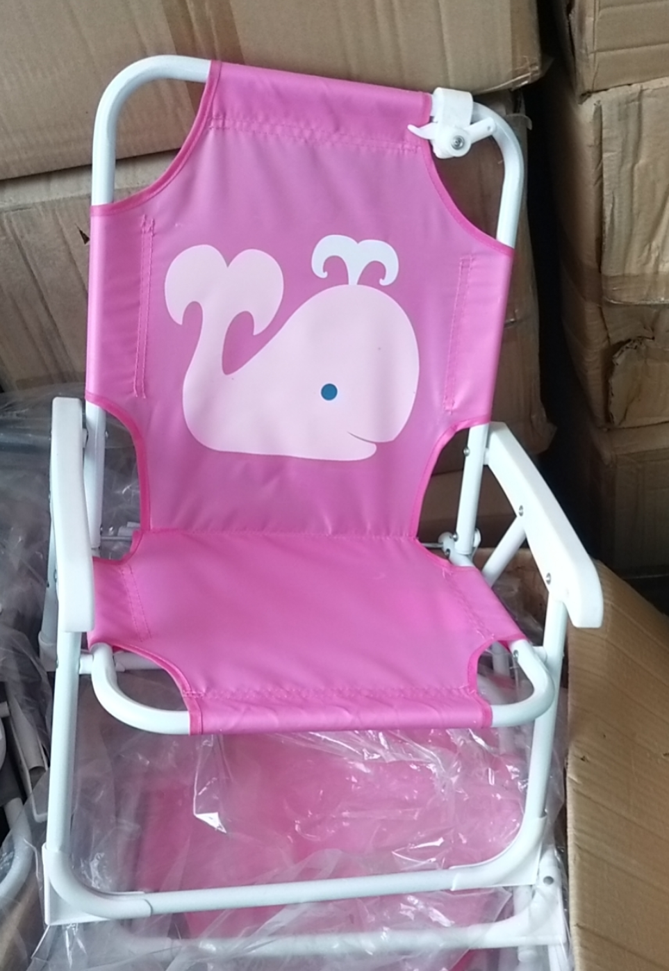 Currently Available Small Chair with Umbrella Cartoon Chair Children&#039;s Folding Chair Leisure Chair Pattern Is Available for Selection
