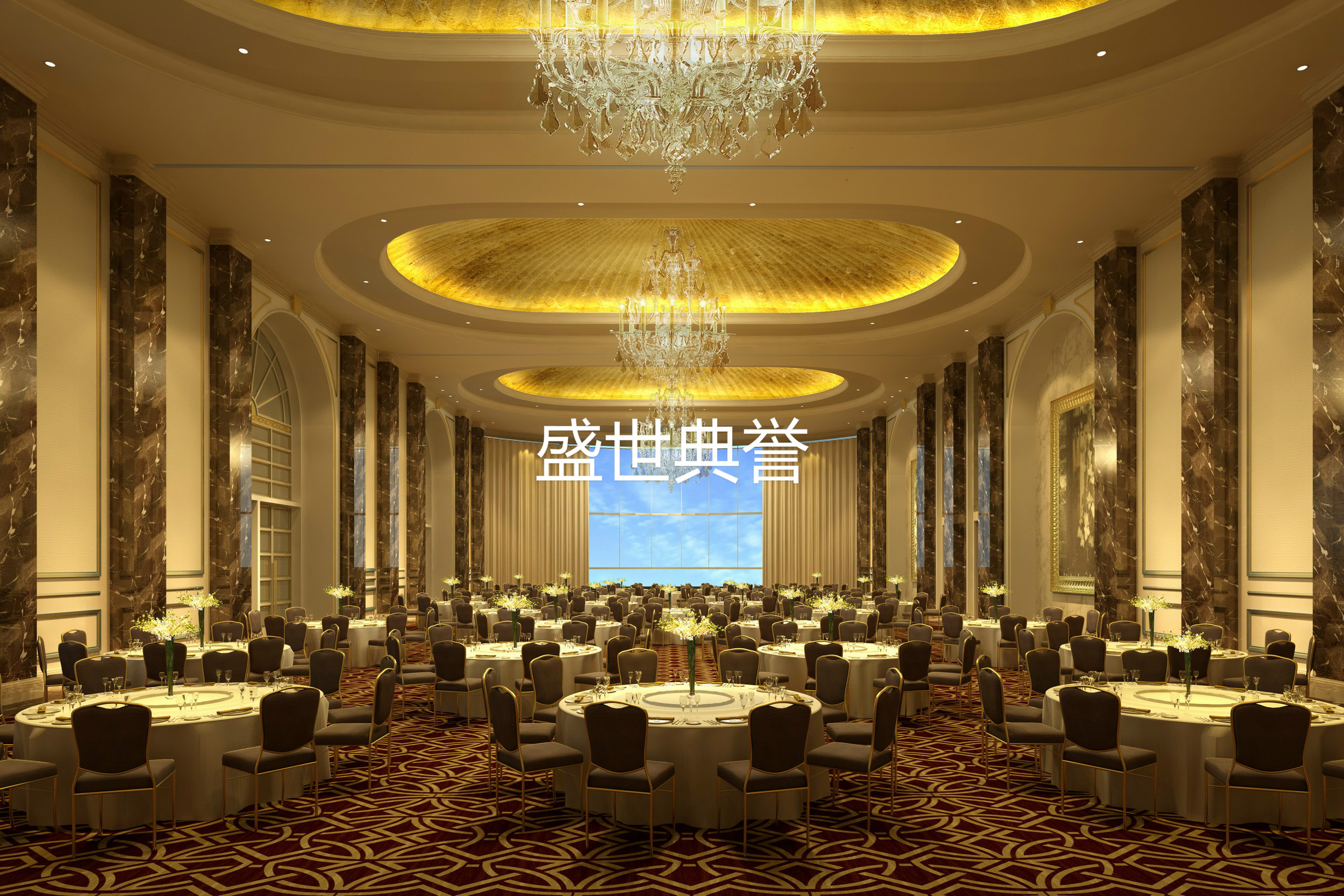 Chengdu star hotel banquet hall wedding aluminum alloy chair multi-function hall conference room metal folding chair