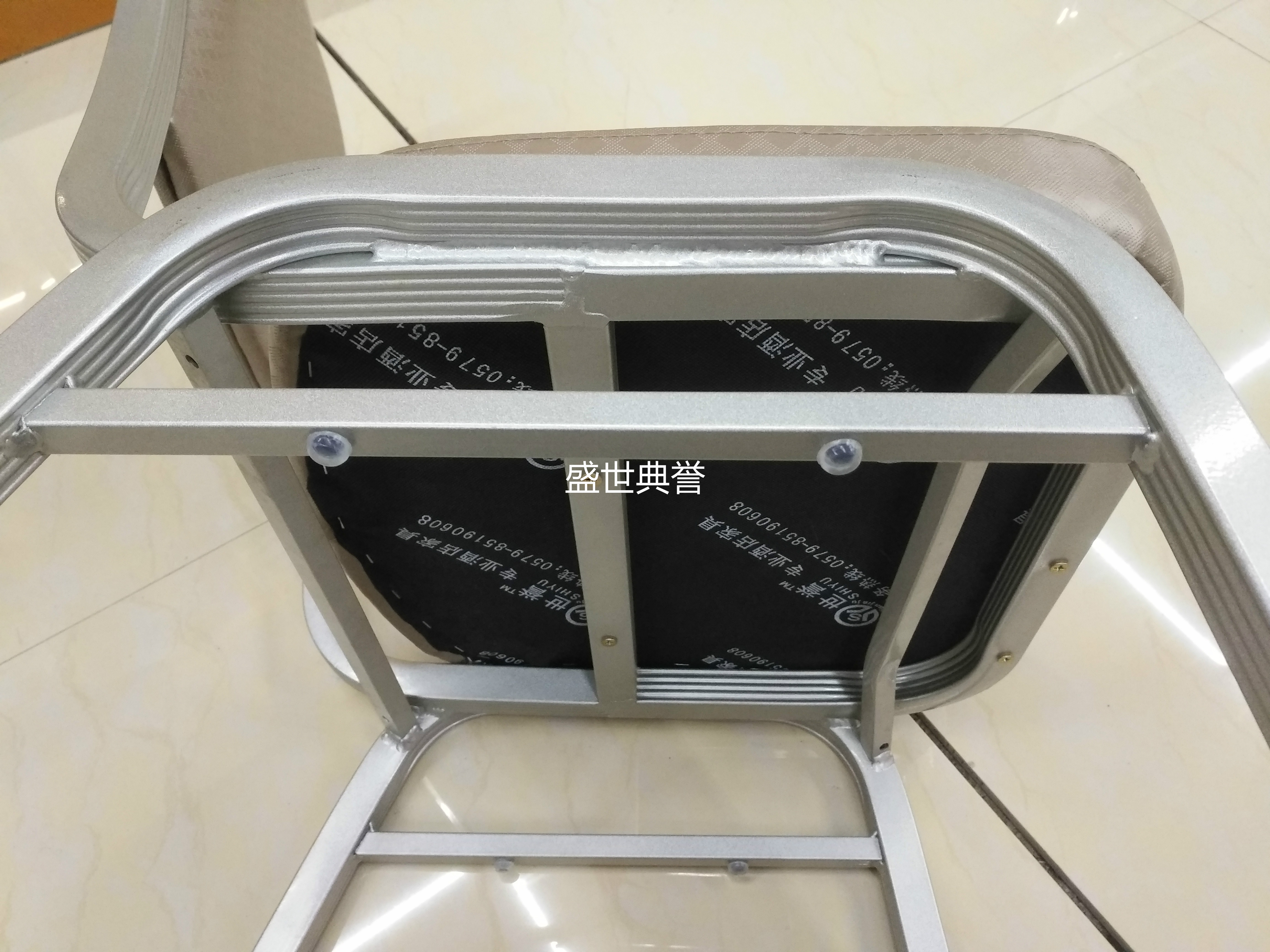 Holiday inn conference metal folding chair wedding round back chair