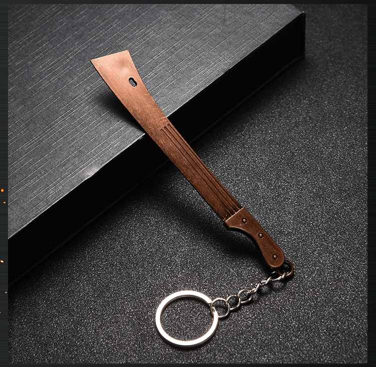 Campus Surrounding Jesus Survival PlayerUnknown's Battlegrounds Alloy Pan Revolver Sniper Rifle Weapon Keychain