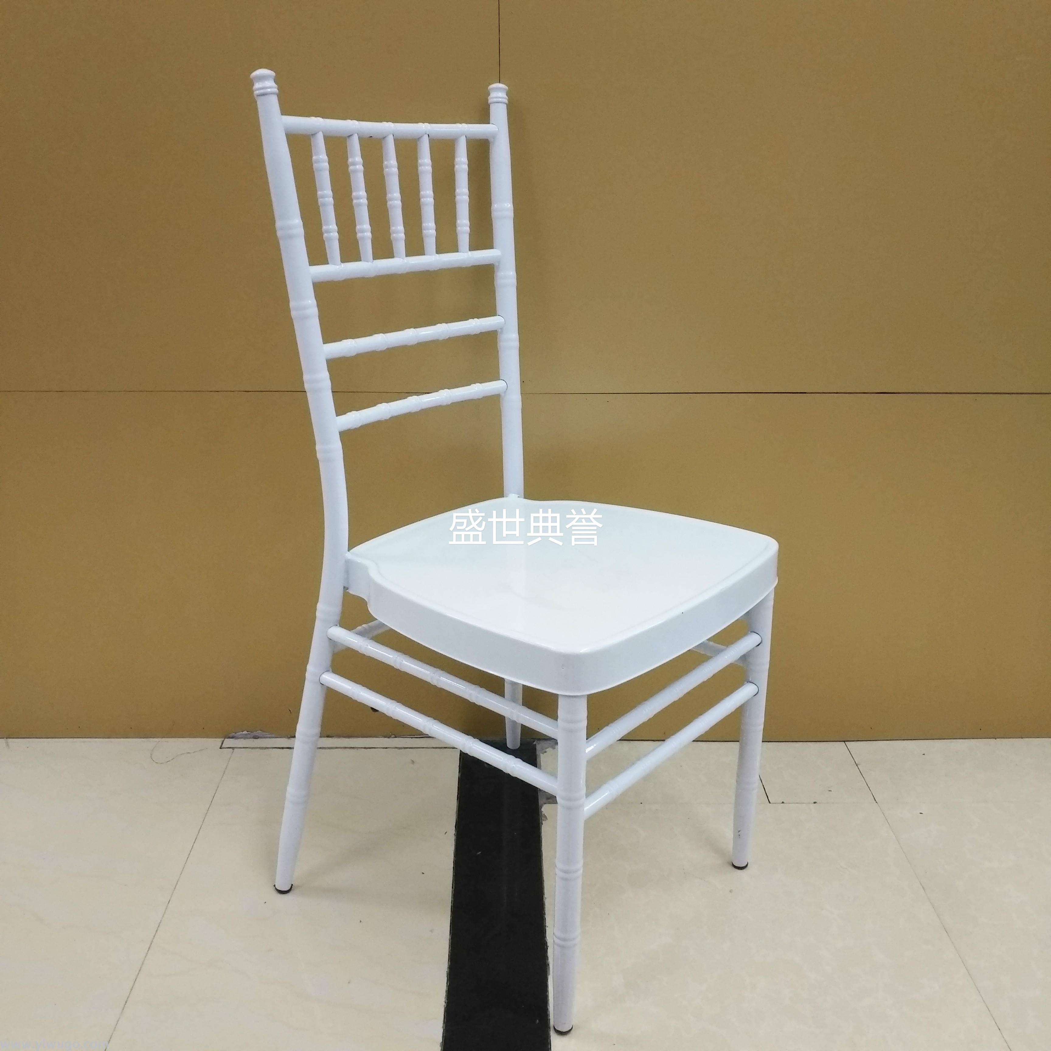 Tianjin banquet center bamboo chair wedding banquet metal folding chair foreign trade outdoor wedding party dining chair