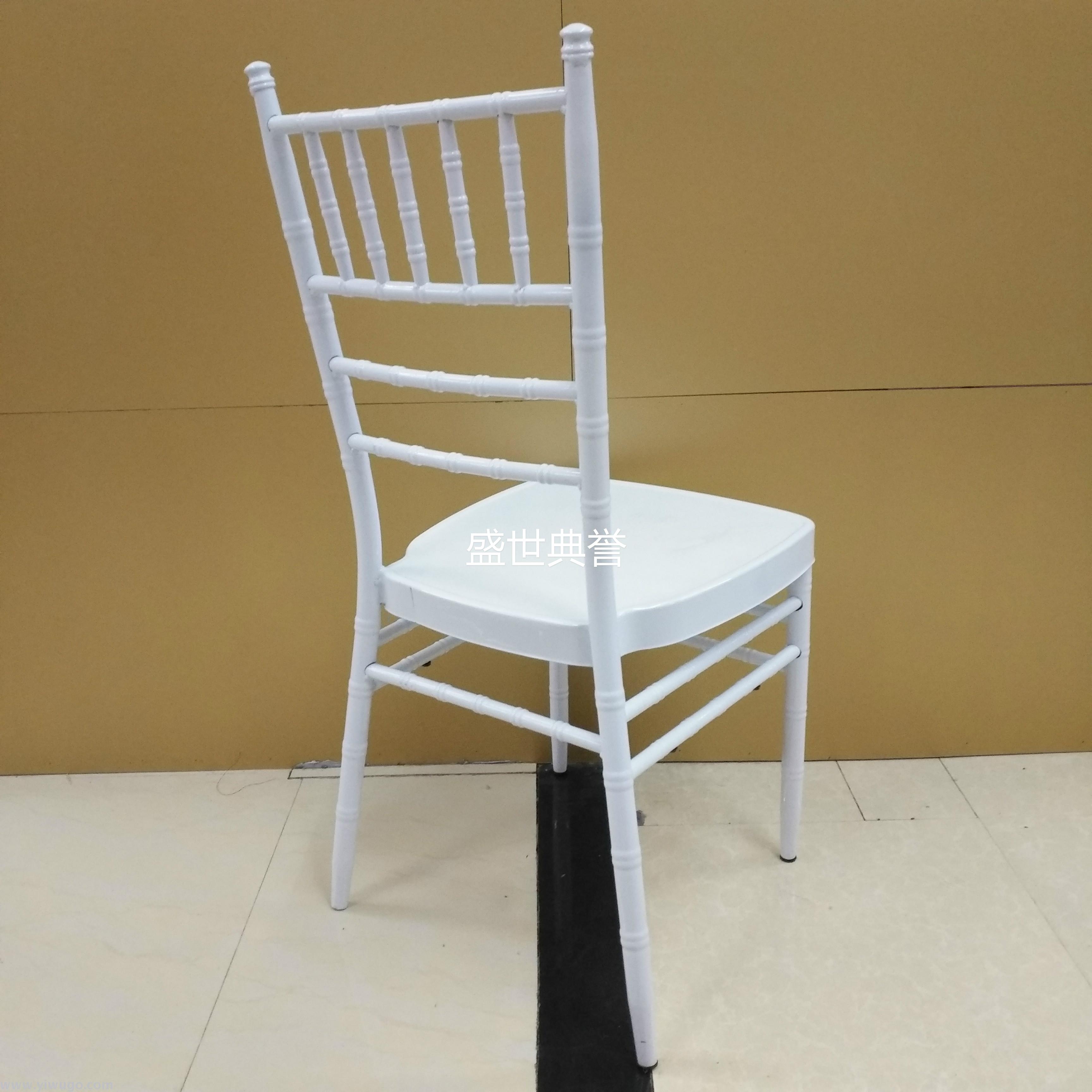 Tianjin banquet center bamboo chair wedding banquet metal folding chair foreign trade outdoor wedding party dining chair