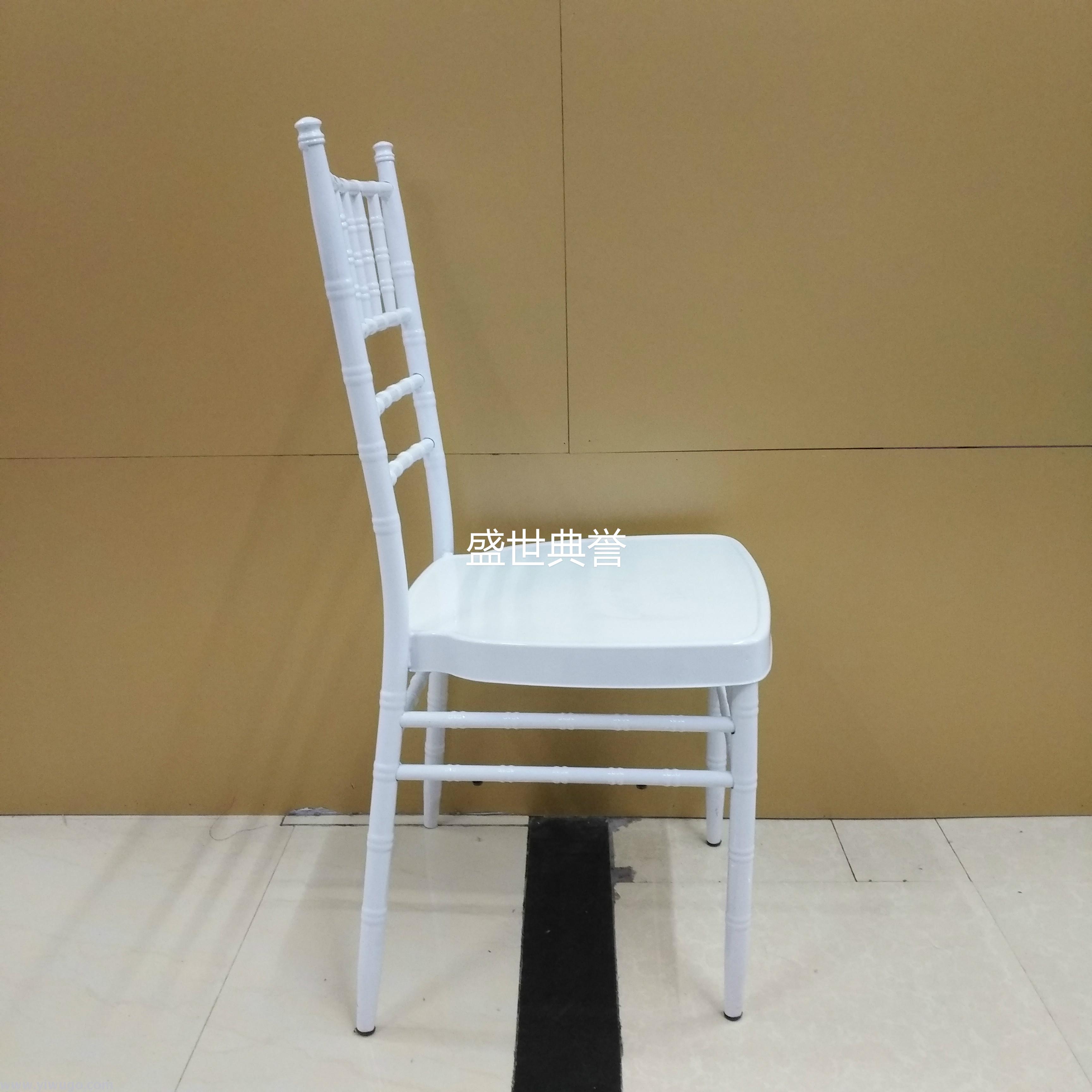 Tianjin banquet center bamboo chair wedding banquet metal folding chair foreign trade outdoor wedding party dining chair
