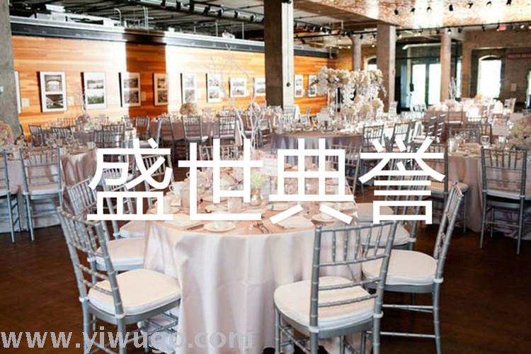 Tianjin banquet center bamboo chair wedding banquet metal folding chair foreign trade outdoor wedding party dining chair