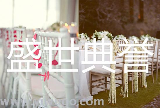 Tianjin banquet center bamboo chair wedding banquet metal folding chair foreign trade outdoor wedding party dining chair
