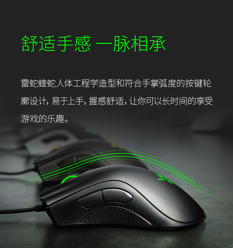 Applicable to Razer Razer Death Adder Standard Edition 6400dpi Wired Jesus Survival Computer Mouse
